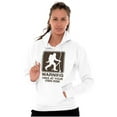 thumbnail image 3 of Warning Hike Your Own Risk Bigfoot Hoodie Sweatshirt Women Men Brisco Brands X, 3 of 6