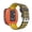 Grey Yellow, variant on For Garmin Forerunner 310xt Two-color Silicone Watch Band