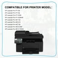 thumbnail image 4 of 4-Pack Compatible Toner Replacement for HP CE285A LaserJet Pro P1100 P1102 P1102W P1102WHP, Pro M1132 M1210 M1130 M1212NF M1217NFW Printer Toner Ink Black, 4 of 7