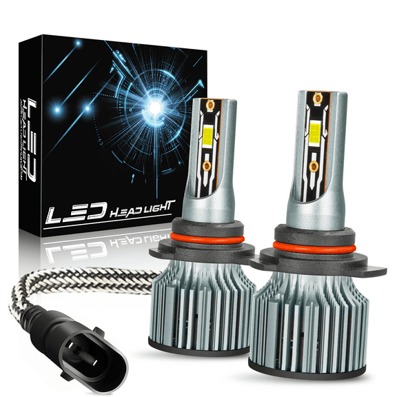 For Ford Edge 2011 2012 2013 2014 Headlights Bulb 9012 LED High/Low Beam 2pcs