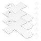 thumbnail image 5 of 10Pcs Sublimation Name Plates For Water Bottles Acrylic Design Cross Shaped Decoration Sports Identification, 5 of 5