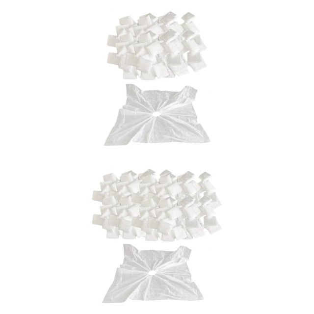 300Pcs as de corte de pelo desechables Vestido de peluquero para el hogar Mantones flexibles Delantal de tela Babero Sunnimix Capa de corte de cabello desechable