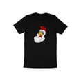 thumbnail image 4 of Cool White Chicken Rooster with Sunglasses Thumbs Up Animal T-Shirt Graphic Art Design Chicken Rooster Sunglasses Tees Tshirt, 4 of 10