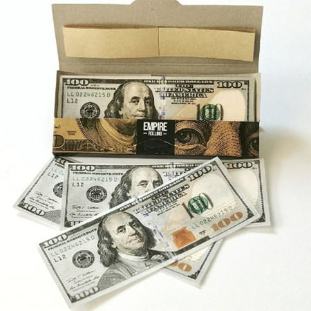 Funny Cigarette - 10 Pcs Funny Innovative Empire $100 Dollar Cigarette Papers Bill Premium Rolling Paper Smoking Accessories