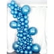 thumbnail image 4 of Globos azules de metal de cromo de 12 pulgadas y 50 paquetes de globos de helio KIRIKOU de espesor para bodas de cumpleaños, duchas de bebés y decoración de fiestas de Navidad de graduación, 4 of 5