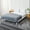Gray, variant on OKAO Home Goods Weighted Blanket Cool, Breathable And Comfortable Soft Thick for All Seasons - Navy Blue