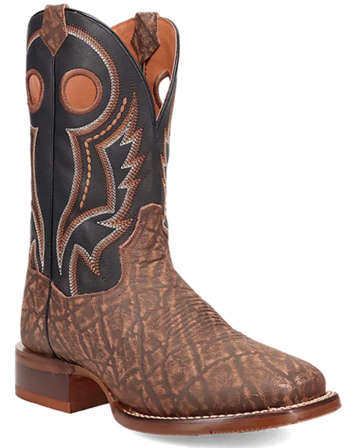 Dan Post Men\'s Elephant Print Western Performance Boots Broad Square Toe 9.5D Cody James Men main image 2