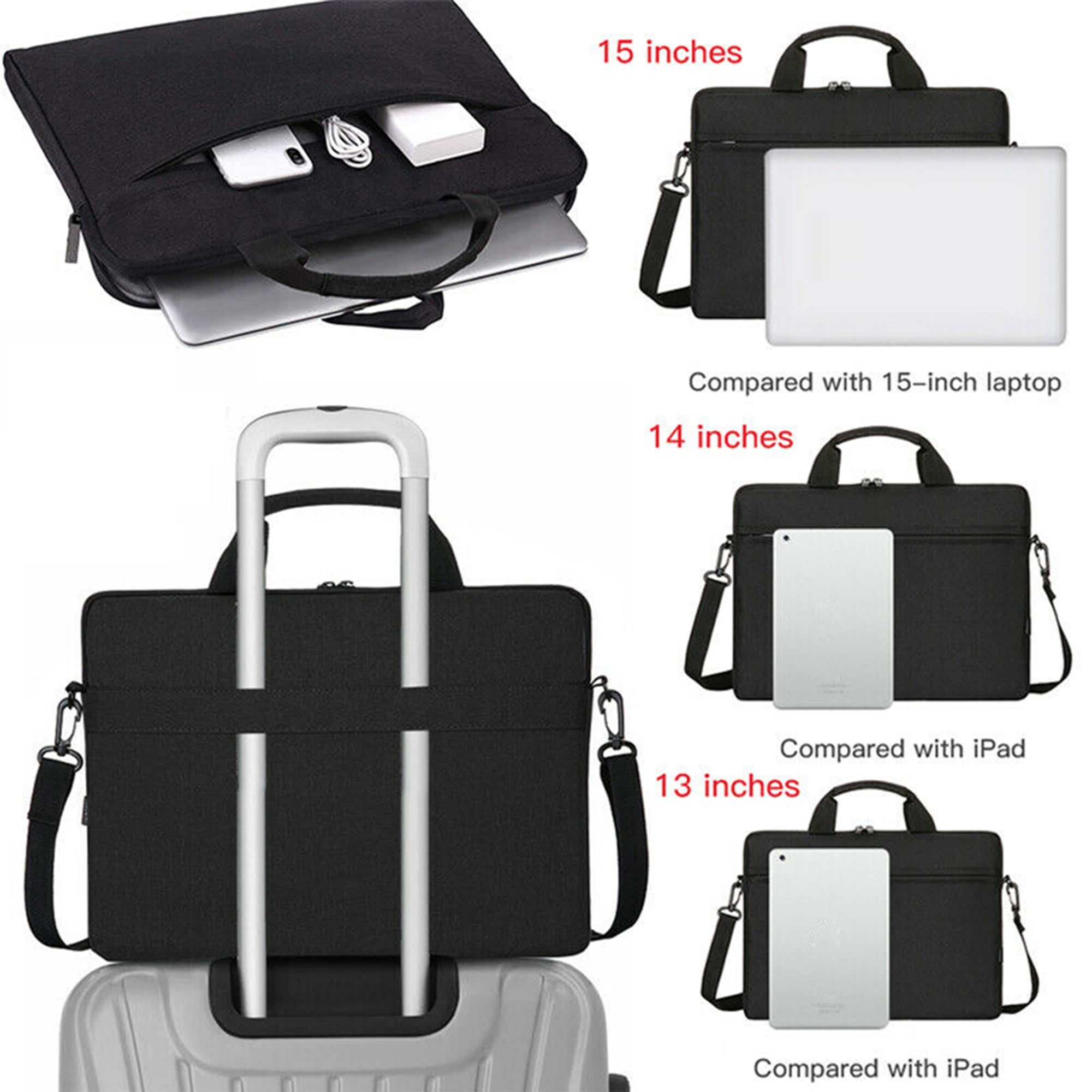 Laptop Case Computer Bag Sleeve Cover UAV Drone Waterproof Shoulder Briefcase 13 14 15.6 Inch 