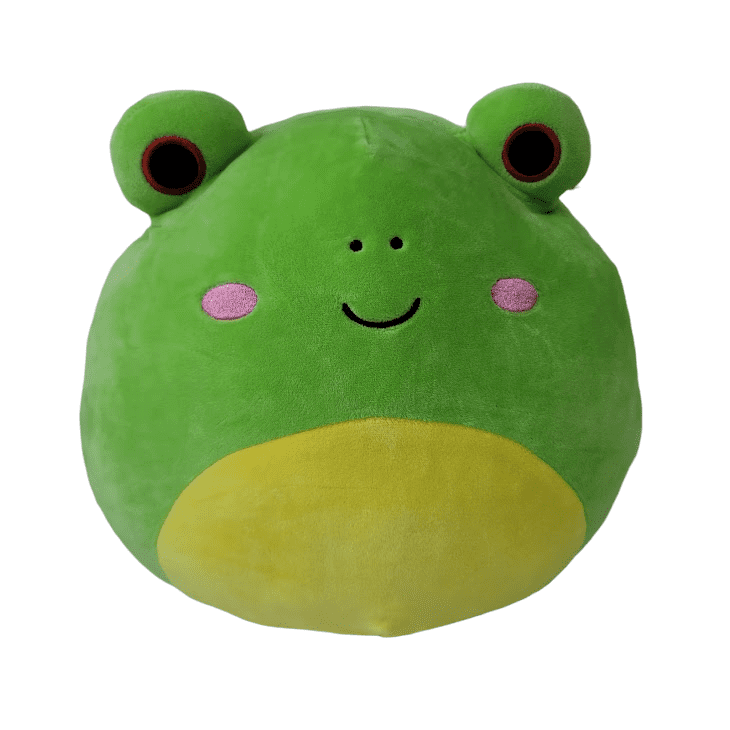 frog squishmallow heart cheeks