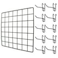 thumbnail image 1 of TABLZONE 10Ud Panel De Rejilla De Negro Para Uso Decorativo Y Organización En Hogar U Oficina, 1 of 6