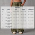 thumbnail image 3 of LUVDA Women's Corduroy Wide Leg Pants Drawstring Elastic Waist Lounge Trousers with Pockets, 3 of 9