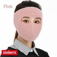 thumbnail image 2 of HOMEIORA 1pc Winter Windproof Anti -Dust Cycling Full Face Mask, Ski Breathable Masks, for Skiing, Outdoor Cycling (Pink), 2 of 9