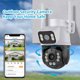 thumbnail image 4 of Cámara de Vigilancia para Exteriores XWSHYW Smart Linkage HD 6 MP 360° Teléfono Monitor Remoto Wifi Intercomunicado Bidireccional Visión Nocturna Alarma de Seguimiento, 4 of 6