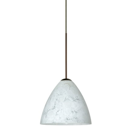 

Besa Lighting 1Xt-177919 Mia 1 Light Halogen Cord-Hung Mini Pendant - Bronze