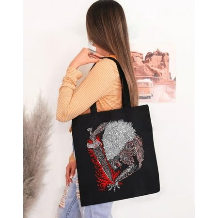 vintage Maliketh The Black Blade Men s Cotton Tote Bag-TH36893