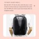 thumbnail image 4 of Estuche portátil de viaje para mochila con batería de cuerpo de Dron a prueba de agua para DJI Mini 3 Pro, 4 of 9