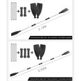 thumbnail image 2 of Aluminum Alloy Paddle Removable for Inflatable Boat, Reinforced Kayak Paddle Lightweight for Rubber Boat Replacement_Perfect Gift, 2 of 5