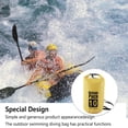 thumbnail image 4 of Waterproof Bags Multifunctional Outdoor Backpack Large-Capacity Equipment Foldable Kayak Rafting Bag Pool Beach Sports Yellow 5L Single Shoulder, 4 of 9
