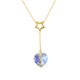thumbnail image 3 of Collar Elegante Del Colgante de Amor Collar de Joyería de - Oro Yinane Collar con colgante de corazón de plata, 3 of 8