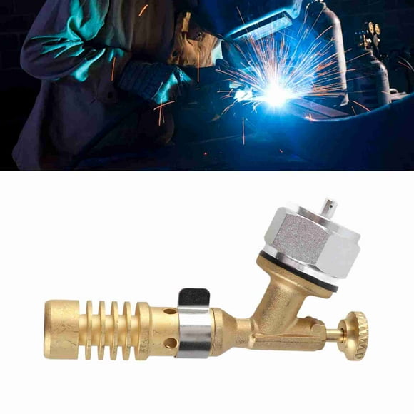 Gas Welding Torch Head, Safe Use High Hardness Gas Propane Torch Tips Sturdy with Hex Wrench for Refrigeration Maintenance