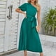 thumbnail image 1 of Vestidos de playa para mujer con cordones cuello de un hombro vestidos de fiesta para cóctel boda FLhrweasw Para estrenar, 1 of 7