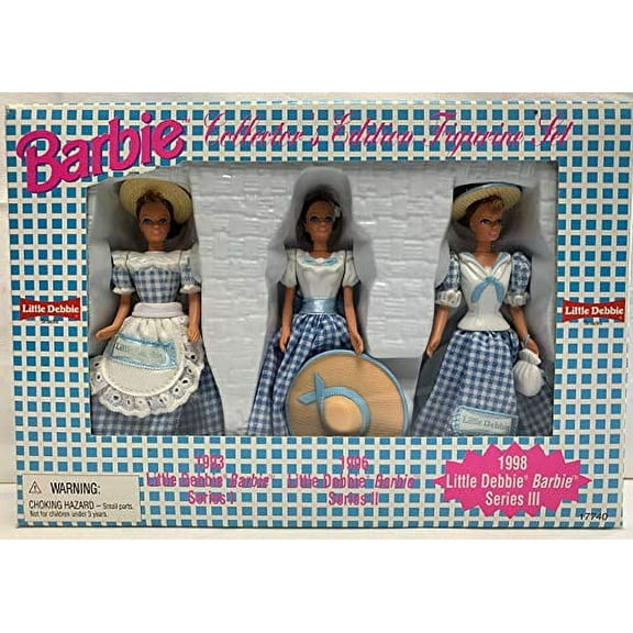 Barbie Little Debbie Collector Edition Figurine Set, “Set of” 3