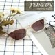 thumbnail image 5 of Gafas de sol de ojo de gato pequeñas Gafas de mujer de sombra cuadrada vintage Sailing  Electrónica, 5 of 5