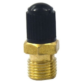 2 Valves De Remplissage 1/4" NPT Laiton Nickelé Pour Compresseur à Air - Schrader