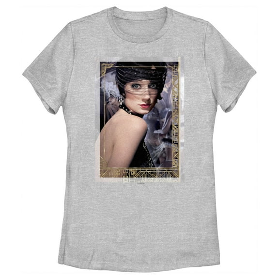 Women's The Great Gatsby Jordan Baker Poster  Graphic Tee Athletic Heather Medium