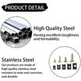 thumbnail image 3 of 170PCS Set Engine Under Cover Splash Shield Guard Body Bolts, Bumper Fender Liner Push Retainer Fastener Rivet Clips, Universal Extruded U-Nuts Kit for Infiniti G35 G37 EX35 FX35 FX45 Black One Size, 3 of 5