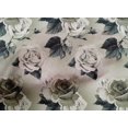 thumbnail image 4 of oneOone Cotton Cambric Light Gray Fabric Florals Sewing Fabric By The Yard Printed Diy Clothing Sewing Supplies 42 Inch Wide, 4 of 4