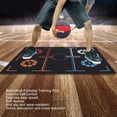 thumbnail image 4 of Sports Auxiliary Props, Black Enlarged Basketball Footstep Training Mat 3mm  for Indoor, 4 of 7