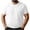 #01 White, variant on Busydd T Shirts for Man Loose Oversized Solid Color Tee Shirts Casual Summer Short Sleeve Mens V Neck T Shirts M