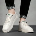thumbnail image 6 of ZTTD Men All Match Breathable Leather Casual Sneakers, 6 of 7
