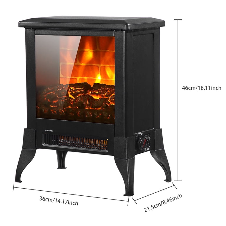 Freestanding Electric Heater Fireplace, 3D Portable Electric Heaters for  Indoor with Realistic Flame Effect, 4 Stable Legs, Space Heaters Fireplace  Heater for Indoor Use, Q15369 - Walmart.com