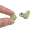 thumbnail image 4 of Uxcell 20pcs Fabric Cloth Covered Button 12.5mm Metal Shank Round Sewing Buttons for Suits Dress Blouses, Light Green, 4 of 5