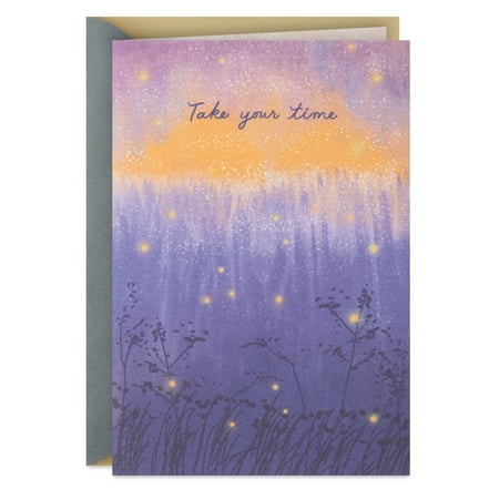 Hallmark Sympathy Card (Take Your Time)
