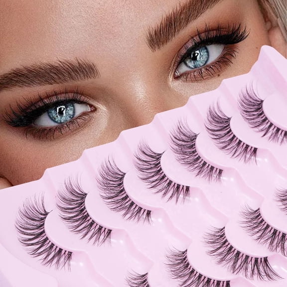 ELAE 3D Wispy False Eyelashes Multipack Soft Dramatic Volume Fake Lashes Reusable Handmade Eyelashes for Women Makeup