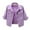 Purple, variant on beishanbush Cropped Denim Jacket (Women's, XXXL)