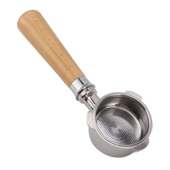 Porte-Filtre à 3 Oreilles, Poignée de Porte-Filtre Sans Fond en Acier Inoxydable pour Donlim pour Petrus pour Bear pour Yanxuan Machine à Café, 51mm