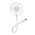 thumbnail image 1 of USB, 5 V, 1 A, pequeño, personal, bolsillos, giratorio 360 degree, cuello flexible, portátil o Blanco 35x8x28cm, 1 of 9