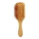 thumbnail image 5 of Cepillo de pelo de bambú para mujer, cepillo de pelo de paleta Natural para crecimiento de cabello rizado, para masajear y desenredar, 5 of 8