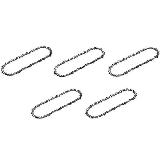 Black and Decker 5 Pack of Genuine OEM Replacement Cutting Chains - RC600-5PK