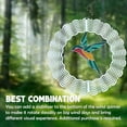 thumbnail image 4 of Metal Wind Spinner-3D Hanging Rotating Wind Chimes Outdoor Garden Decor 8Inch, 4 of 5
