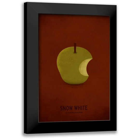 Jackson, Christian 11x14 Black Modern Framed Museum Art Print Titled - Snow White