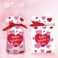thumbnail image 6 of Yihuala 50Pcs Romance Heart Designs Drawstring Bags Heart Shape Drawstring Bags For Valentines Day And Special Event, 6 of 11