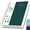 Green, variant on FOCUS DAY A5 Spiral Notebook, 300 Pages College Ruled Notebook, 100GSM Thick Paper, PVC Waterproof Cover, Transparent Inner Pocket, 5.7" x 8.3", Hardcover Journal Notebook for School Office Home