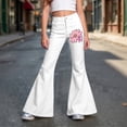 thumbnail image 2 of XUANTAOO Girls School Uniform Pants Formal Back to School Outfits for Girls Girls Pants Size 9-10 Years, 2 of 6