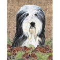 thumbnail image 1 of 28 x 40 In. Bearded Collie Flag Canvas, House Size, 1 of 1