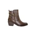 thumbnail image 2 of BOTA BOTIN CASUAL VESTIR VERDE TABACO MUJER DAMA CHOCOLATE MARSELLA 7852 LEON  7852p, 2 of 3